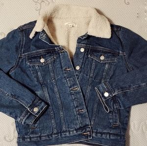 Pac Sun Oversized Jean Jacket